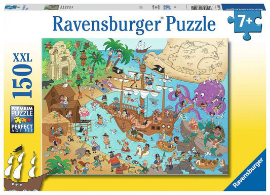 Ravensburger Puzzle 150 Teile XXL Die Piratenbucht