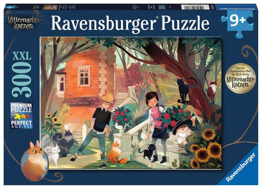 Ravensburger Puzzle 300 Teile Die Katzenflüsterer Nova und Henry