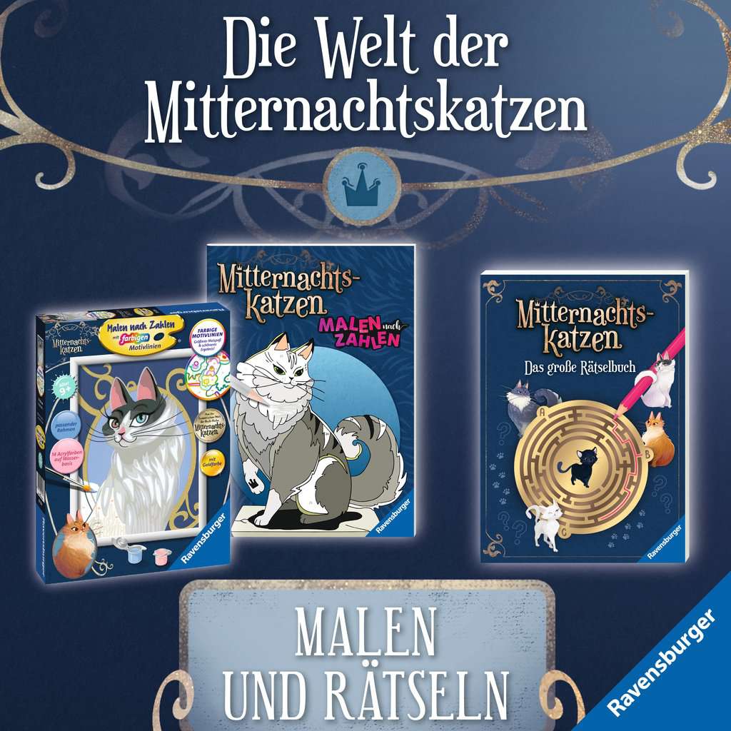 Ravensburger Puzzle 300 Teile Die Katzenflüsterer Nova und Henry