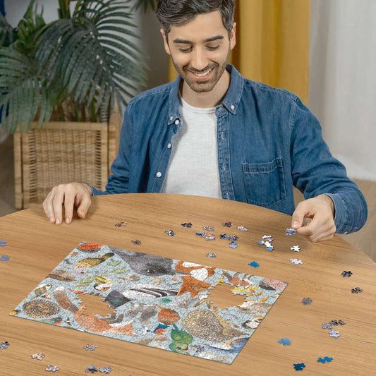 Ravensburger Puzzle 500 Teile Garden Visitors