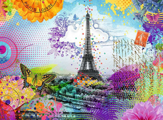 Ravensburger Puzzle 500 Teile Postkarte aus Paris