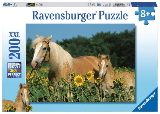Ravensburger Puzzle 200 XXL Teile Pferdeglück