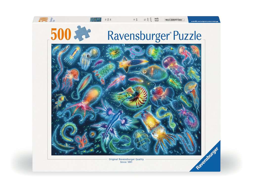 Ravensburger Puzzle 500 Teile Farbenfrohe Quallen