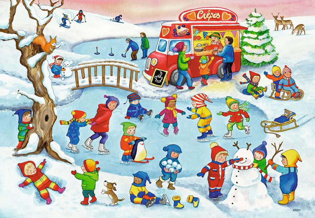 Ravensburger Puzzle 2 X 24 Teile Freizeit am See