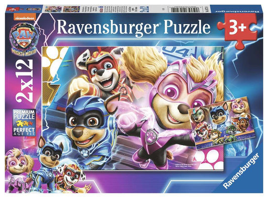Ravensburger Puzzle 2 X 12 Teile Eine tierisch gute Crew
