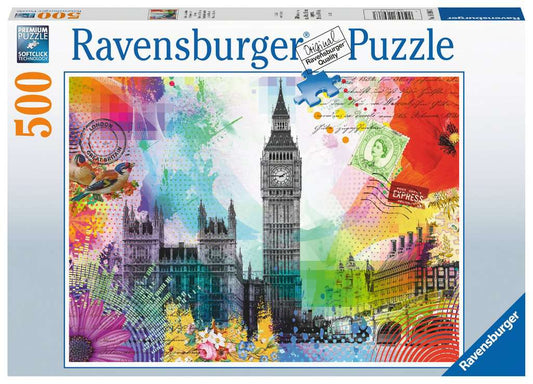 Ravensburger Puzzle 500 Teile Grüße aus London