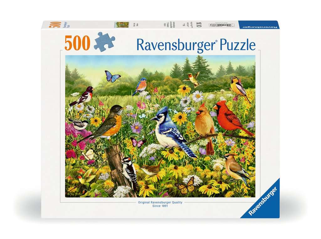 Ravensburger Puzzle 500 Teile Vogelwiese