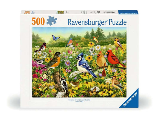 Ravensburger Puzzle 500 Teile Vogelwiese