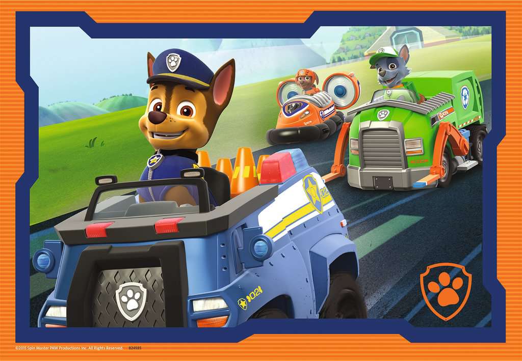 Ravensburger Puzzle 2 X 12 Teile Paw Patrol im Einsatz