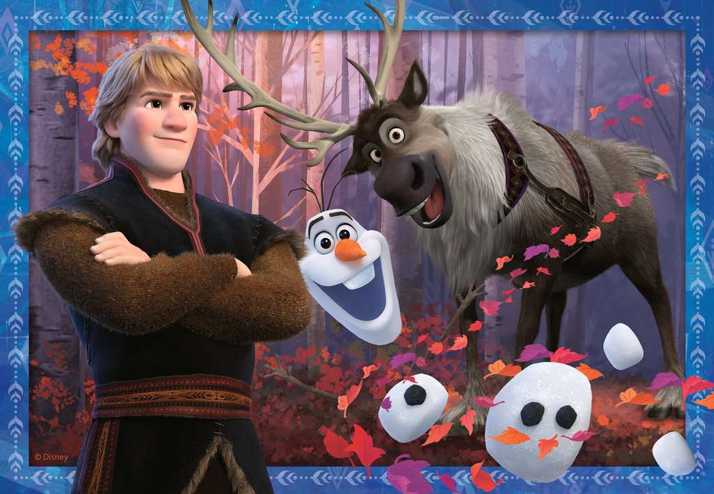 Ravensburger Puzzle 2 X 24 Teile Frostige Abenteuer