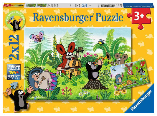 Ravensburger Puzzle 2 X 12 Teile Gartenparty mit Freunden