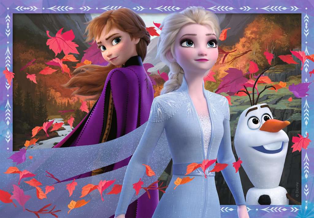 Ravensburger Puzzle 2 X 24 Teile Frostige Abenteuer