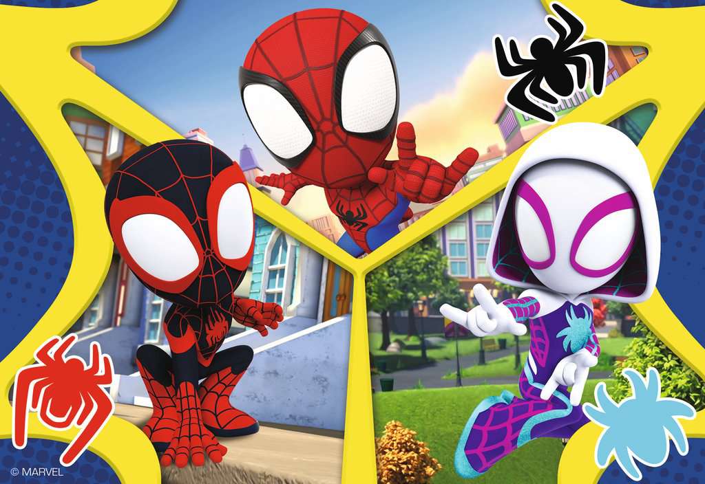 Ravensburger Puzzle 2 X 24 Teile Spidey und seine Super-Freunde