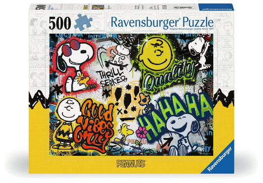 Ravensburger Puzzle 500 Teile Peanuts Graffiti
