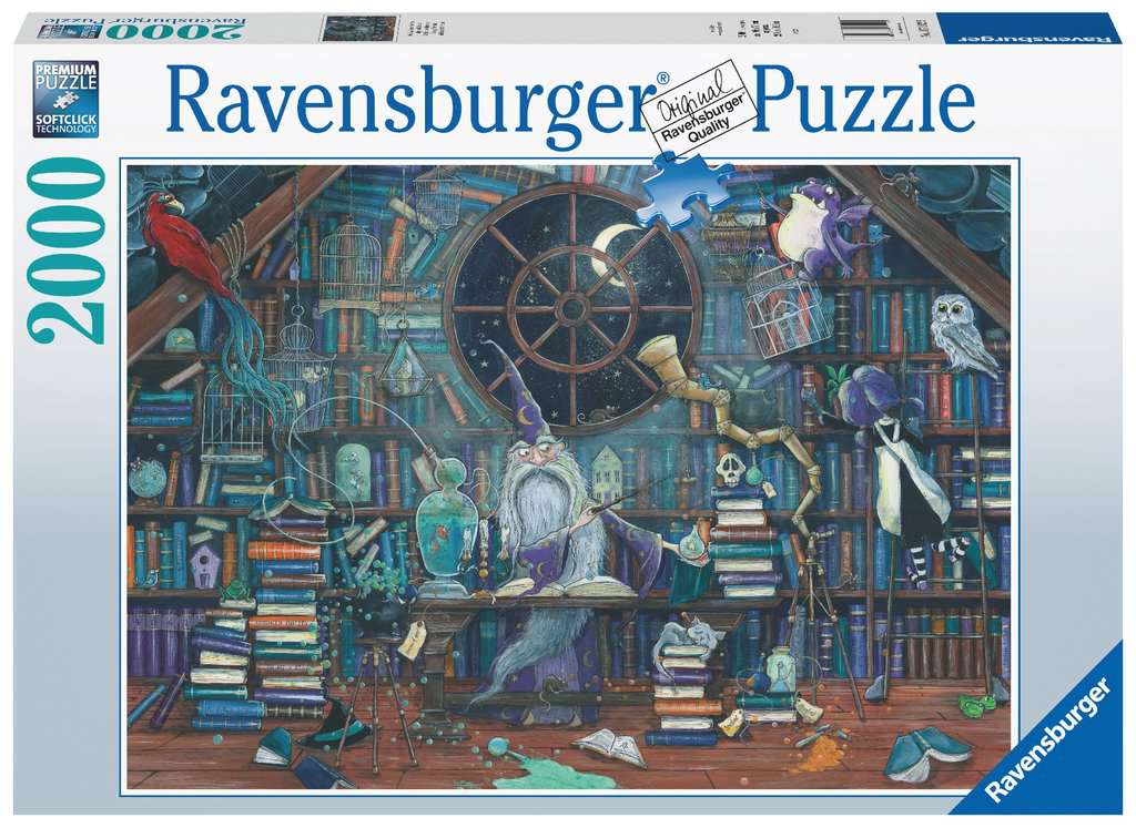 Ravensburger Puzzle 2000 Teile Der Zauberer Merlin
