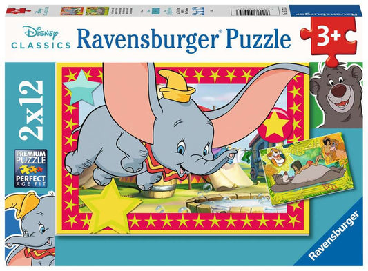 Ravensburger Puzzle 2 X 12 Teile Das Abenteuer ruft!