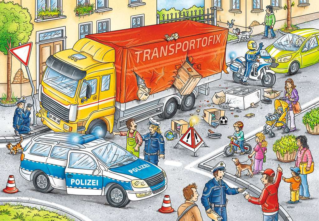 Ravensburger Puzzle 2 X 24 Teile Helden im Einsatz