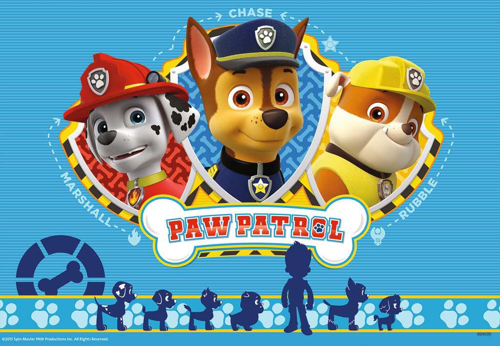 Ravensburger Puzzle 2 X 12 Teile Ryder und die Paw Patrol