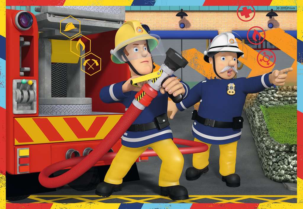 Ravensburger Puzzle 2 X 12 Teile Sam im Einsatz
