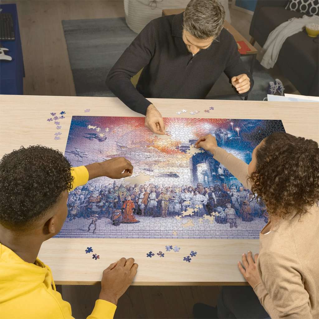 Ravensburger Puzzle 2000 Teile Star Wars Universum