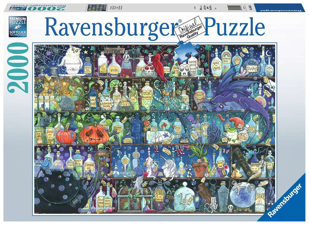 Ravensburger Puzzle 2000 Teile Der Giftschrank