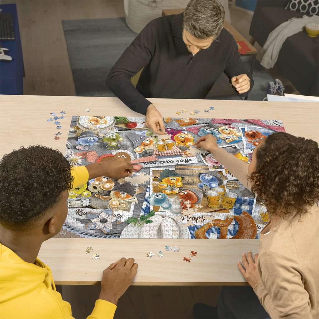 Ravensburger Puzzle 2000 Teile Gelini auf dem Oktoberfest