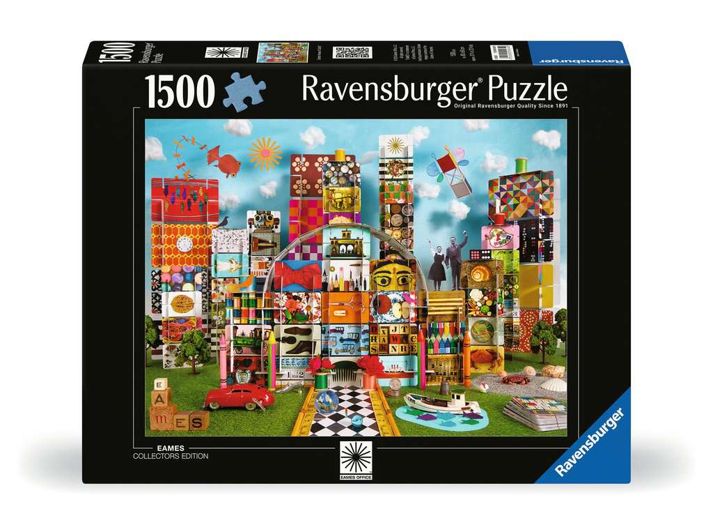 Ravensburger Puzzle 1500 Teile Eames House of Cards Fantasy