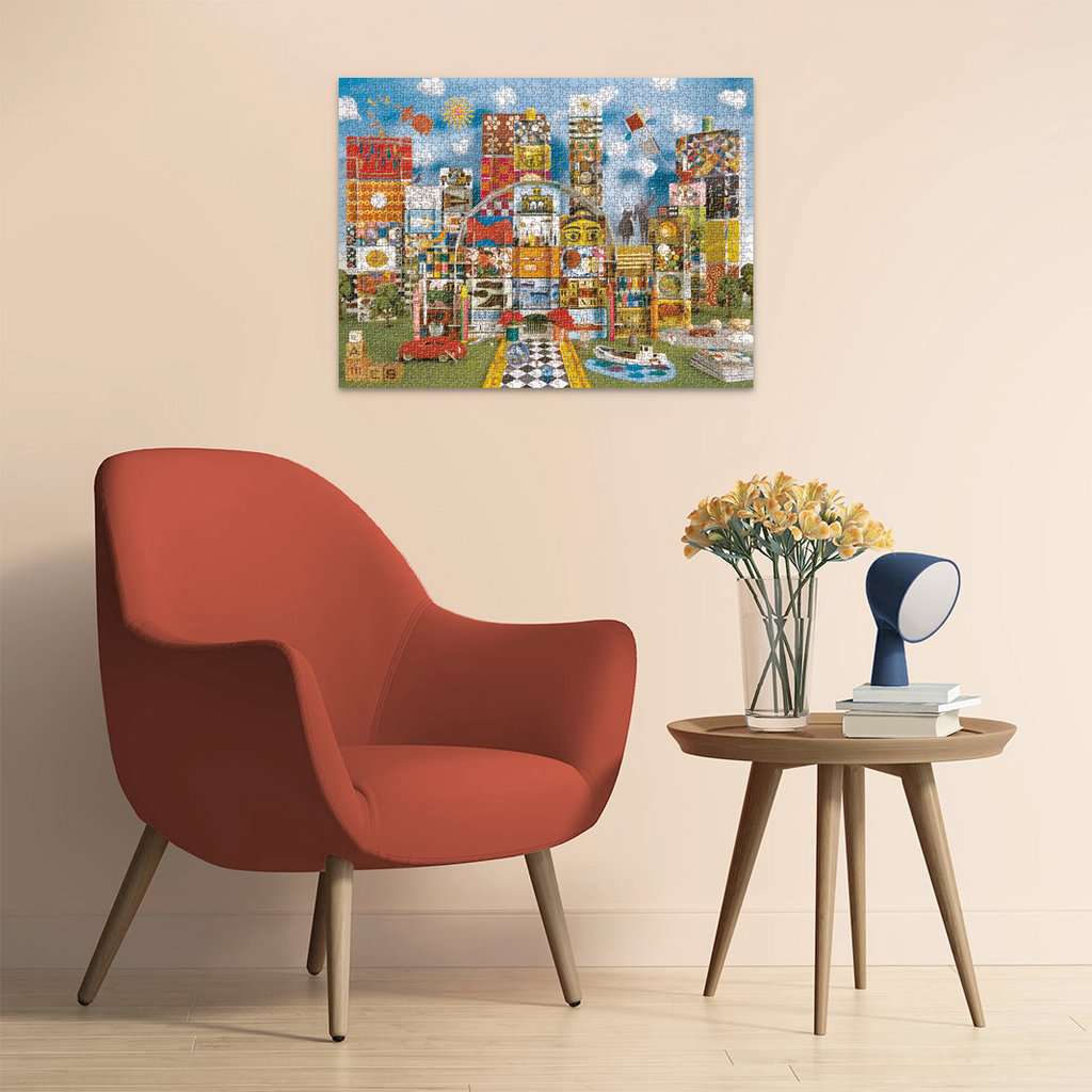 Ravensburger Puzzle 1500 Teile Eames House of Cards Fantasy