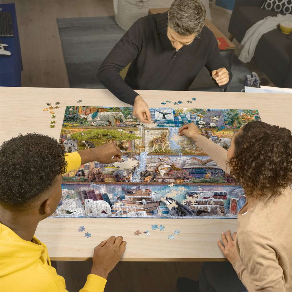 Ravensburger Puzzle 2000 Teile Aimee Stewart: Großartige Tierwelt