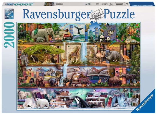 Ravensburger Puzzle 2000 Teile Aimee Stewart: Großartige Tierwelt
