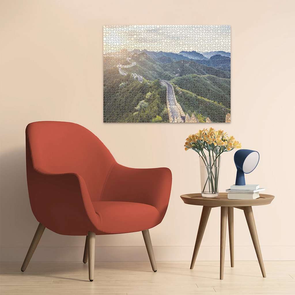 Ravensburger Puzzle 2000 Teile Chinesische Mauer im Sonnenlicht
