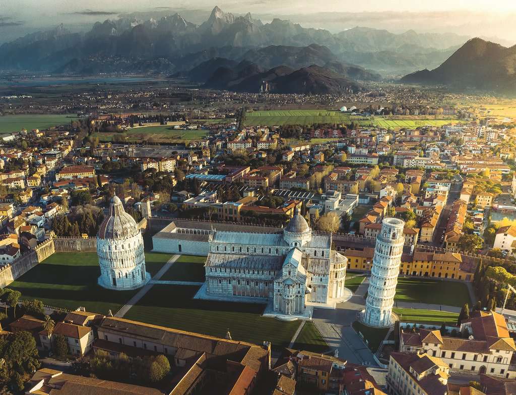 Ravensburger Puzzle 2000 Teile Pisa in Italien