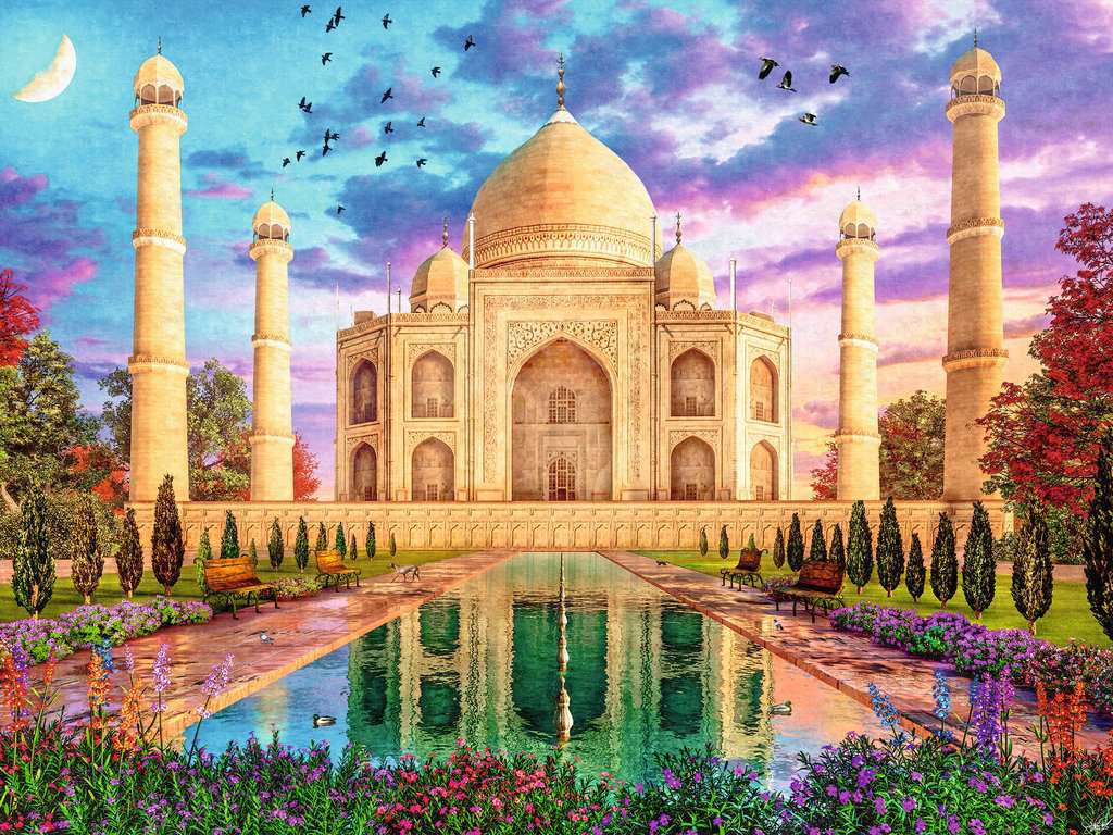 Ravensburger Puzzle 1500 Teile Bezauberndes Taj Mahal