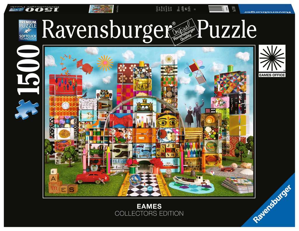 Ravensburger Puzzle 1500 Teile Eames House of Cards Fantasy