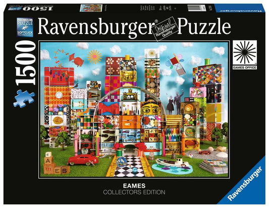 Ravensburger Puzzle 1500 Teile Eames House of Cards Fantasy