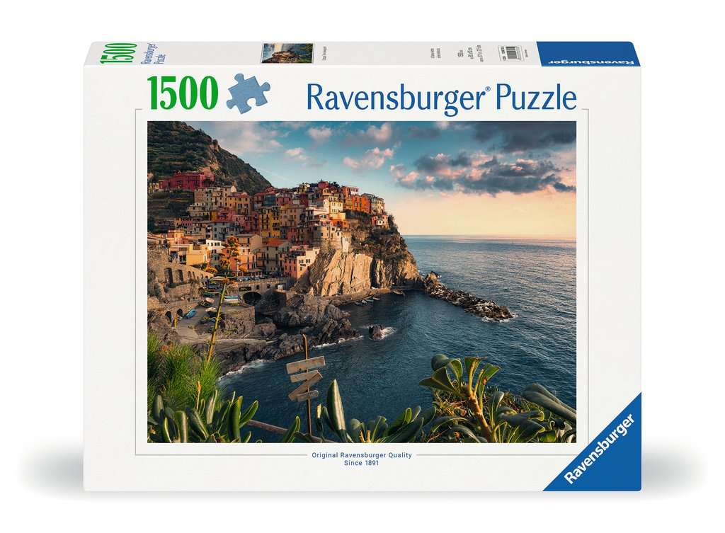 Ravensburger Puzzle 1500 Teile Blick auf Cinque Terre