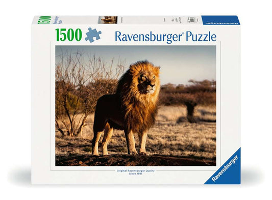 Ravensburger Puzzle 1500 Teile Der Löwe. Der König der Tiere