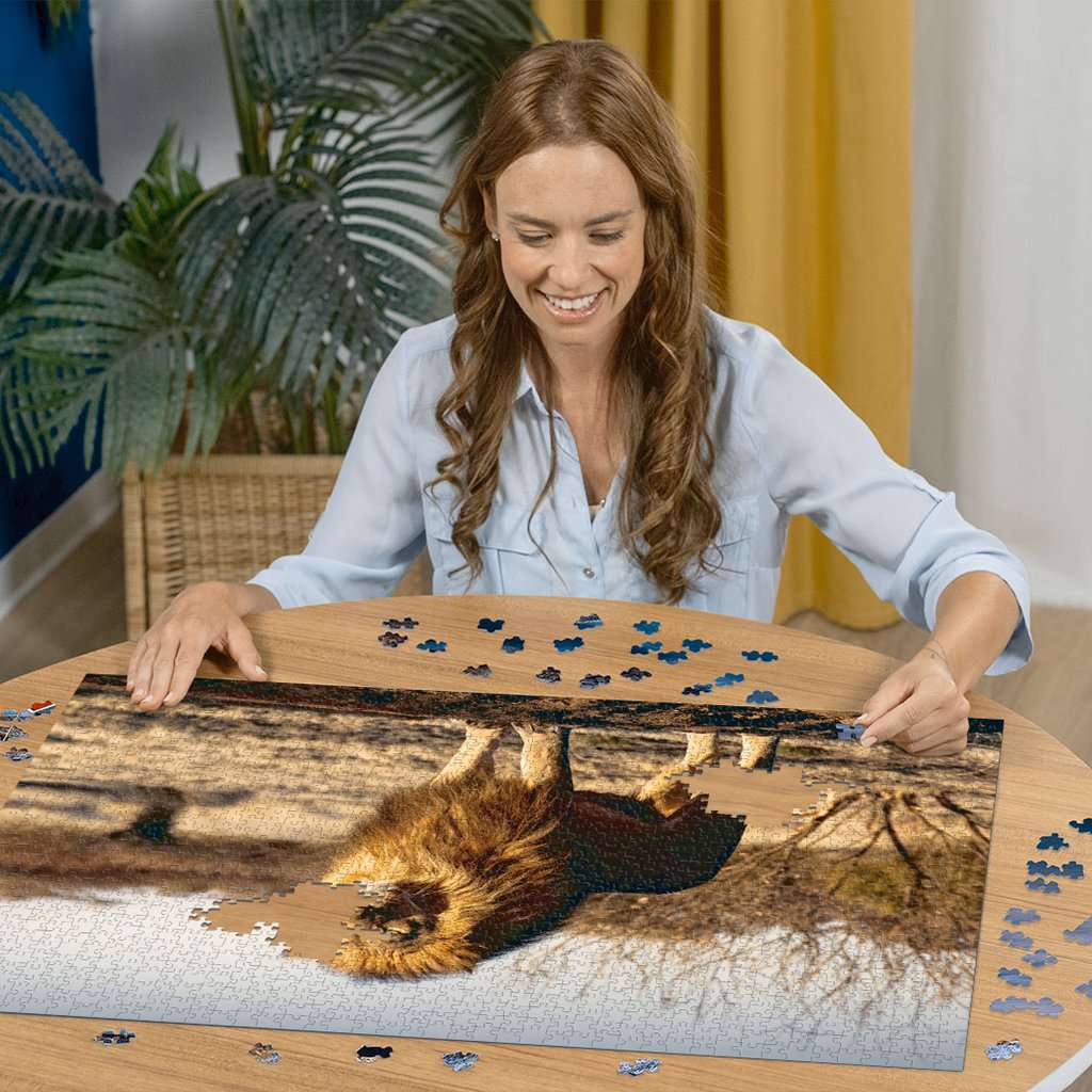 Ravensburger Puzzle 1500 Teile Der Löwe. Der König der Tiere
