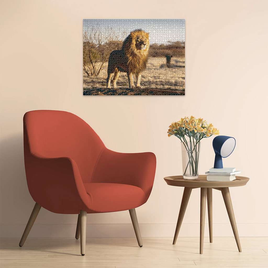 Ravensburger Puzzle 1500 Teile Der Löwe. Der König der Tiere
