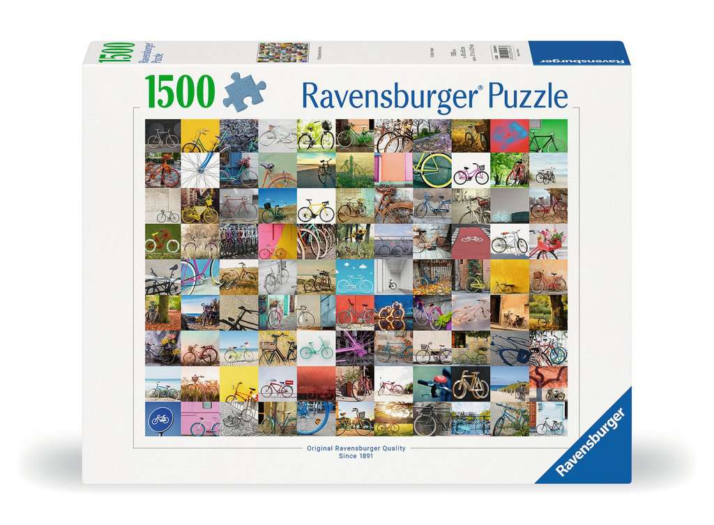 Ravensburger Puzzle 1500 Teile 99 Fahrräder und mehr...