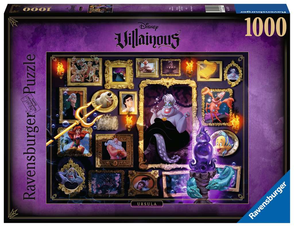 Ravensburger Puzzle 1000 Teile Villainous: Ursula
