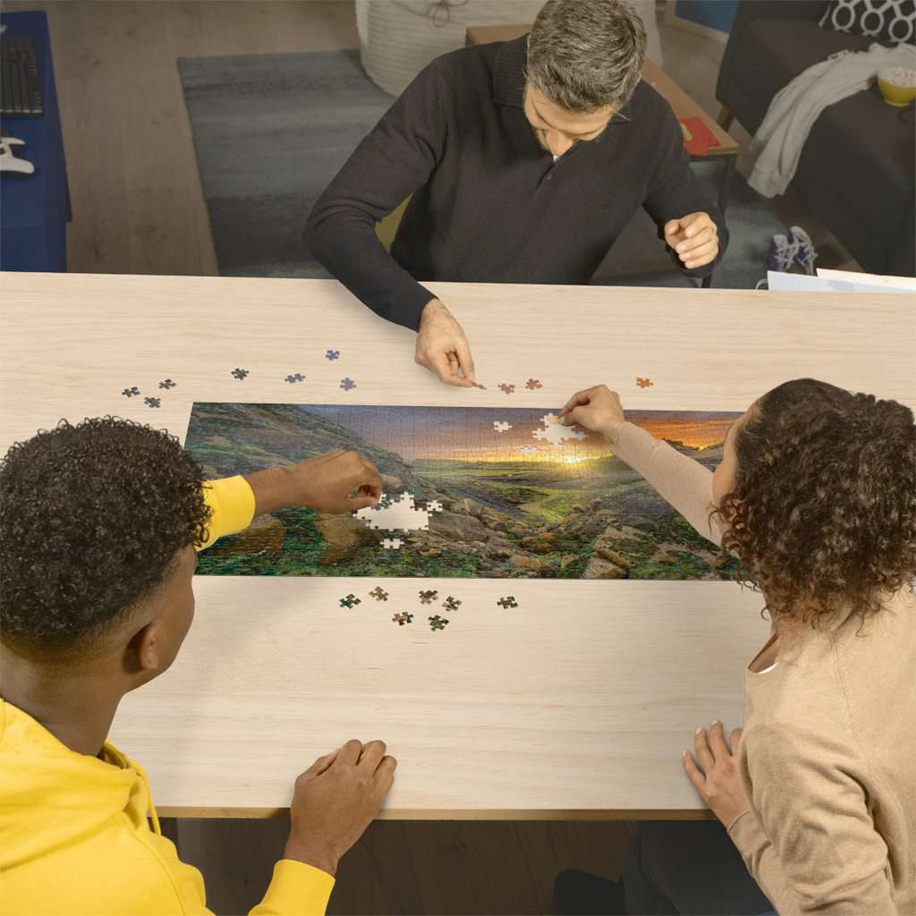 Ravensburger Puzzle 1000 Teile Sonne über Island