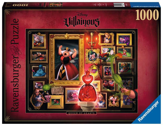 Ravensburger Puzzle 1000 Teile Villainous: Queen of Hearts
