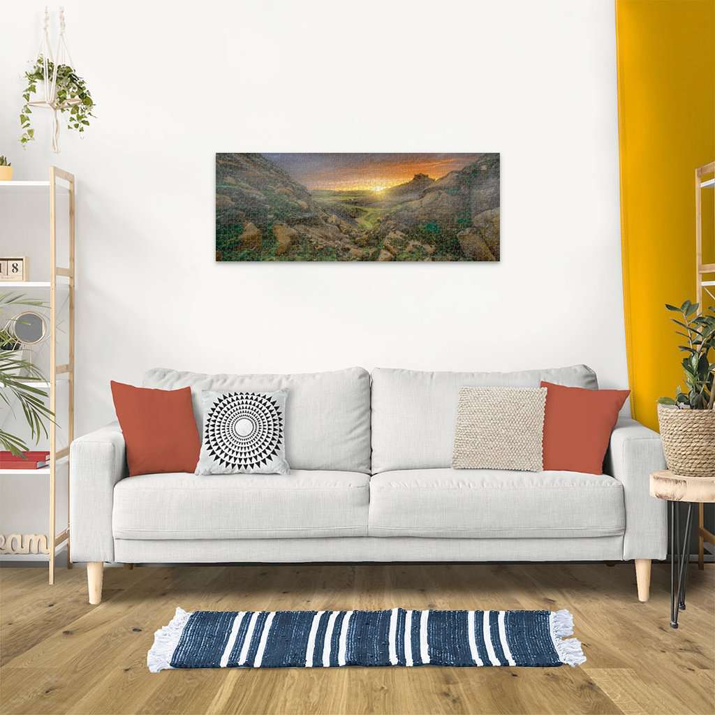 Ravensburger Puzzle 1000 Teile Sonne über Island