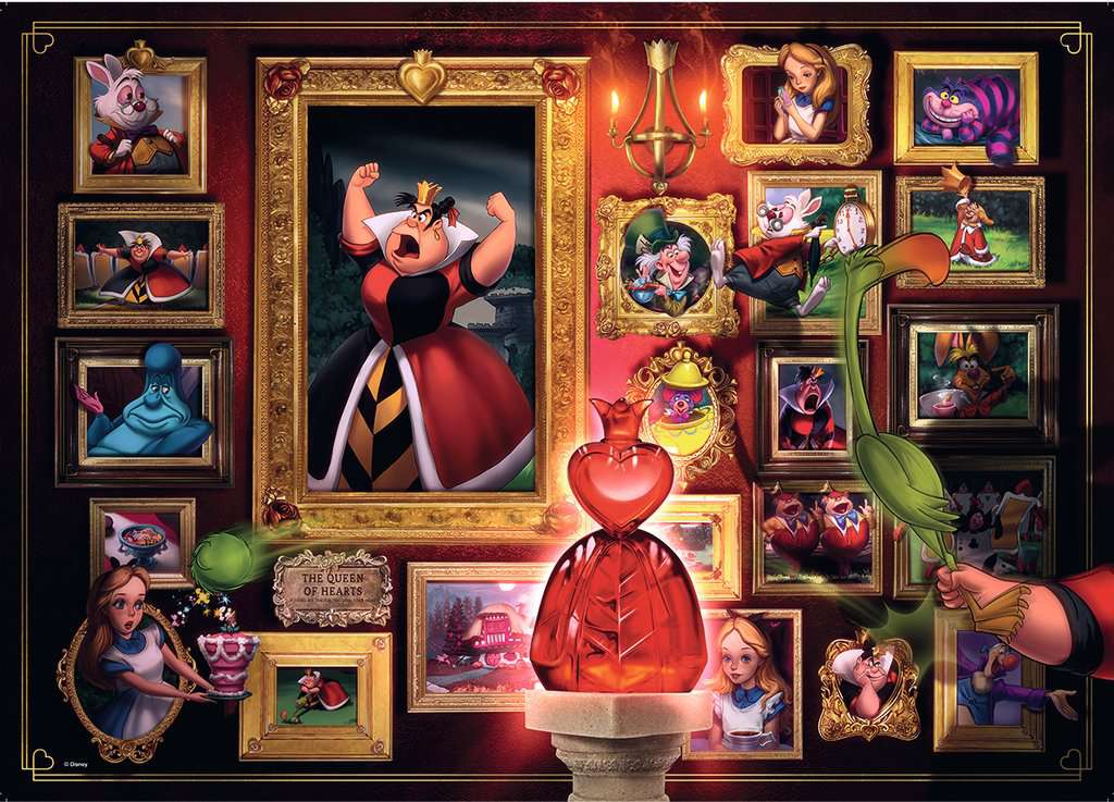 Ravensburger Puzzle 1000 Teile Villainous: Queen of Hearts