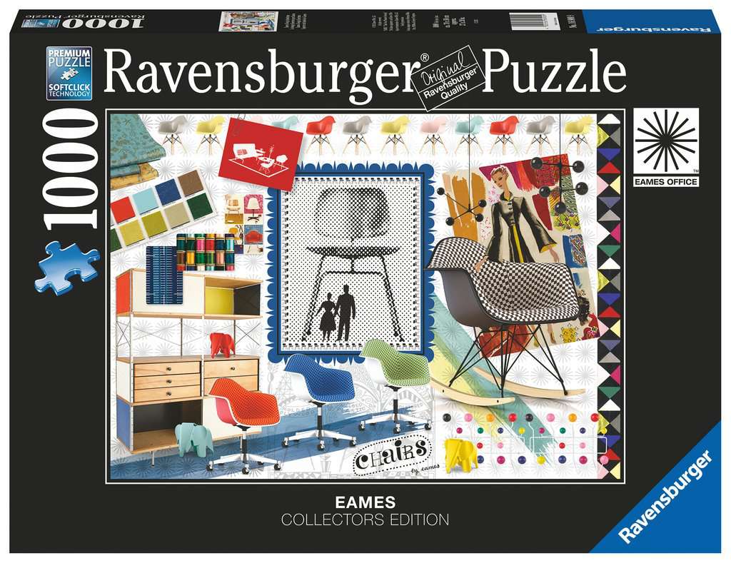 Ravensburger Puzzle 1000 Teile Eames Design Spectrum