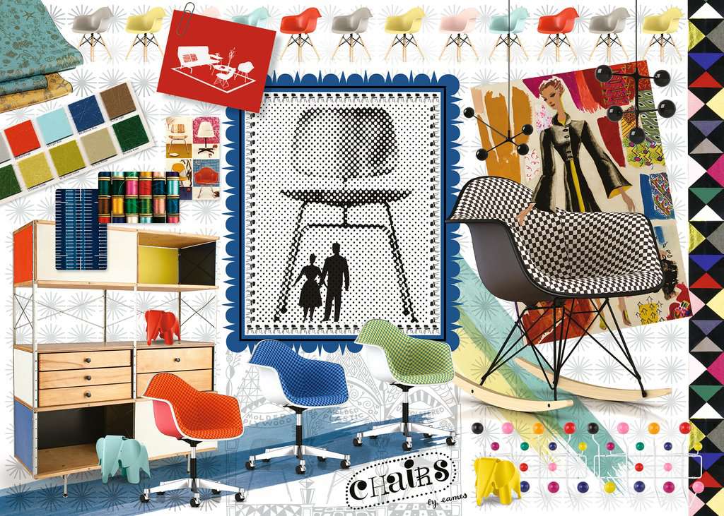 Ravensburger Puzzle 1000 Teile Eames Design Spectrum