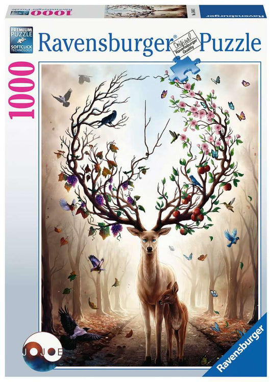 Ravensburger Puzzle 1000 Teile Magischer Hirsch