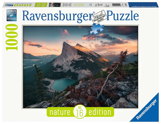 Ravensburger Puzzle 1000 Teile Abends in den Rocky Mountains