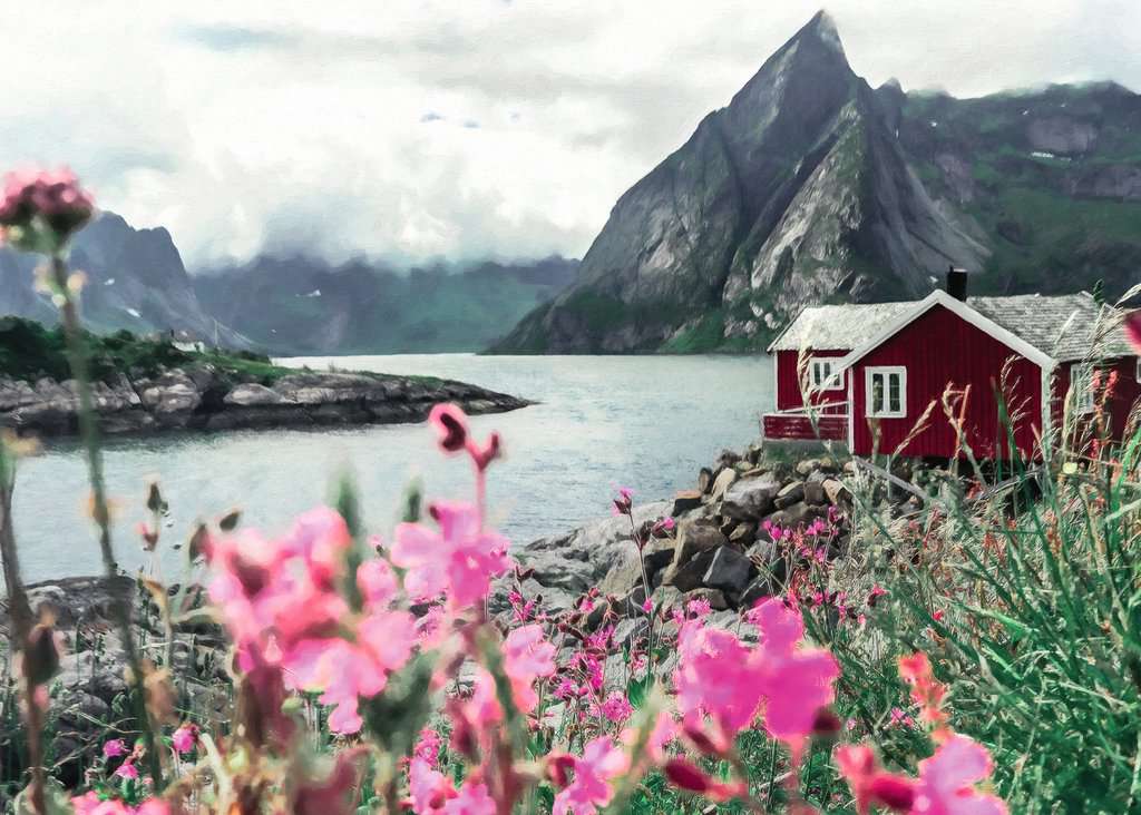 Ravensburger Puzzle 1000 Teile Reine Lofoten Norwegen
